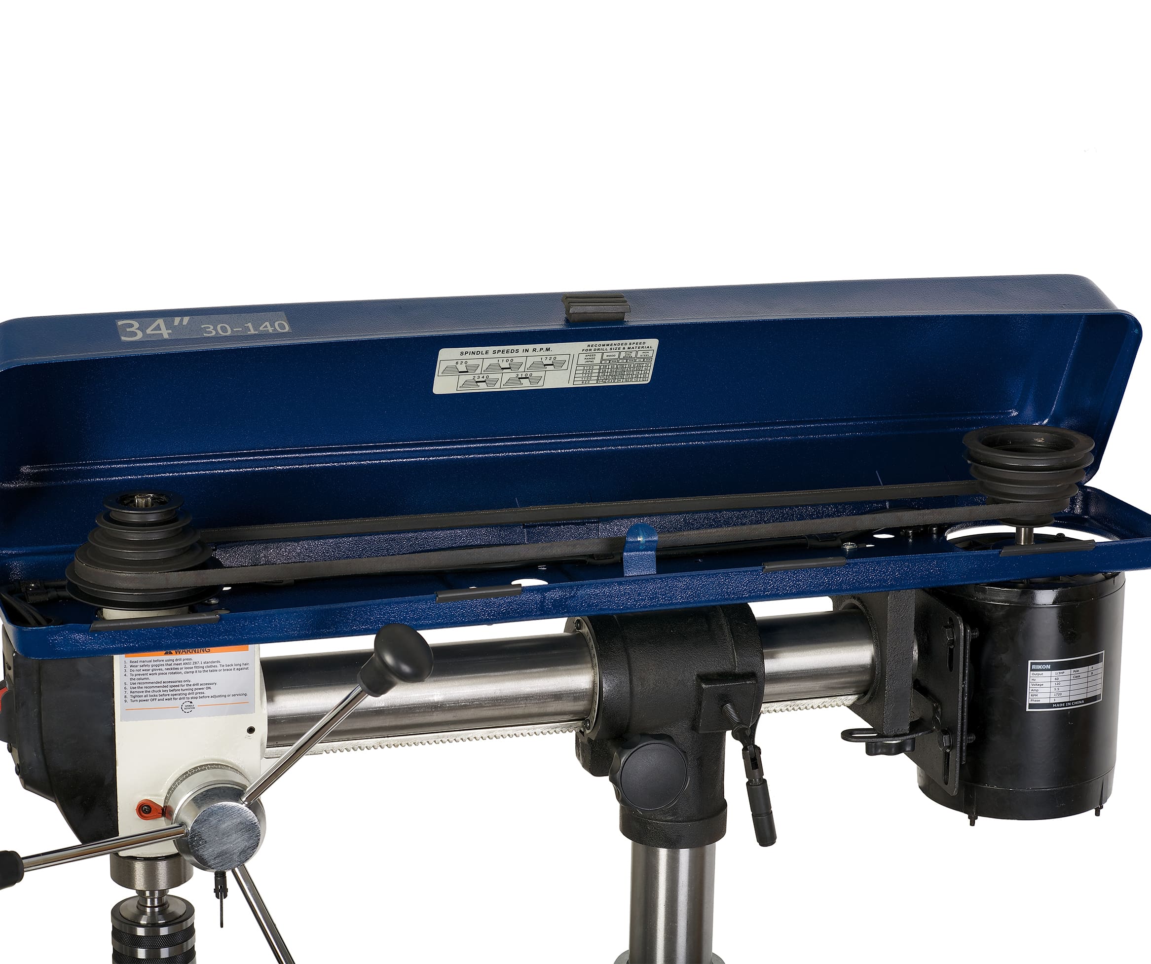 Model 30-140: 34" Benchtop Radial Drill Press - Image 11