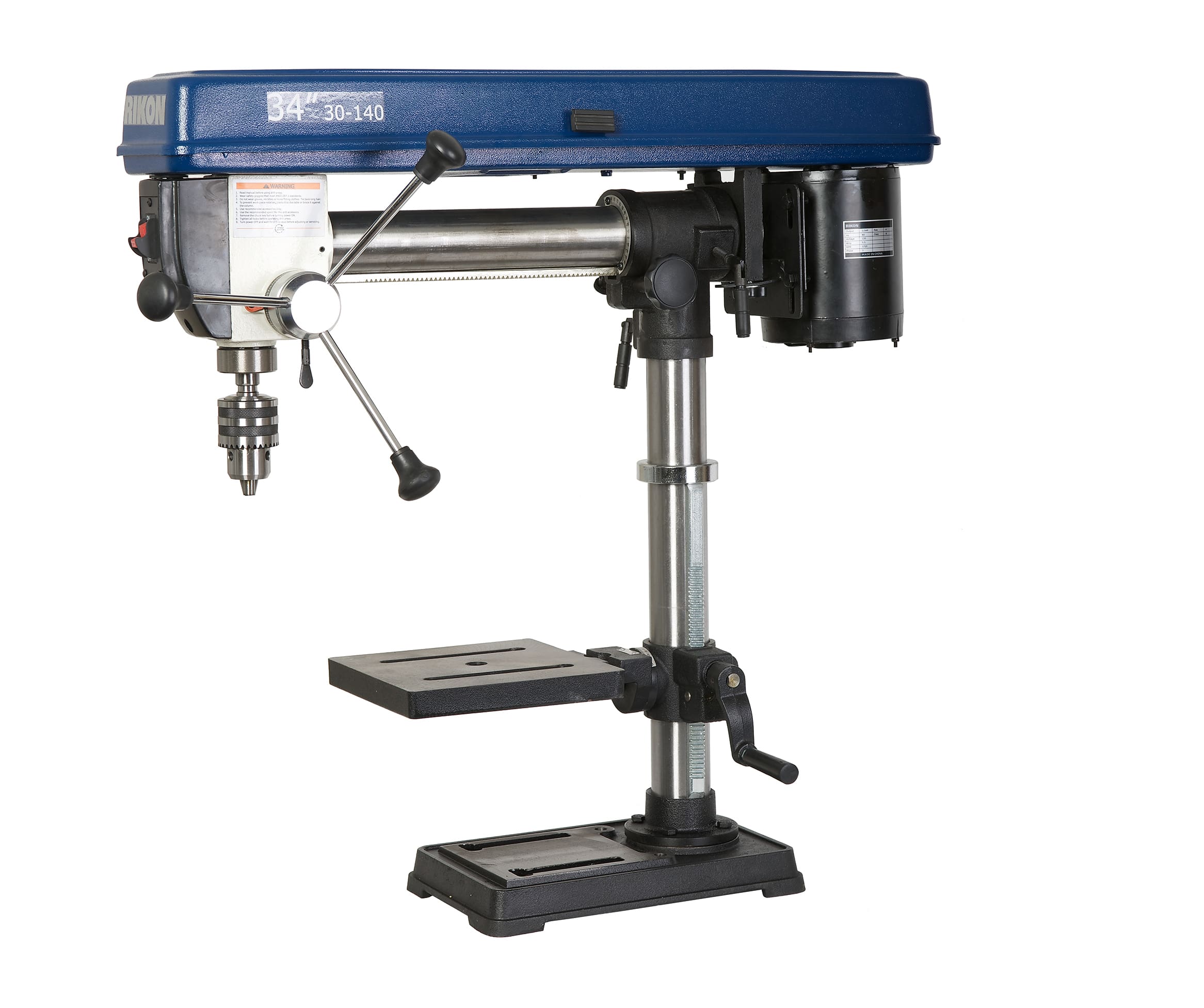 Model 30-140: 34" Benchtop Radial Drill Press - Image 3