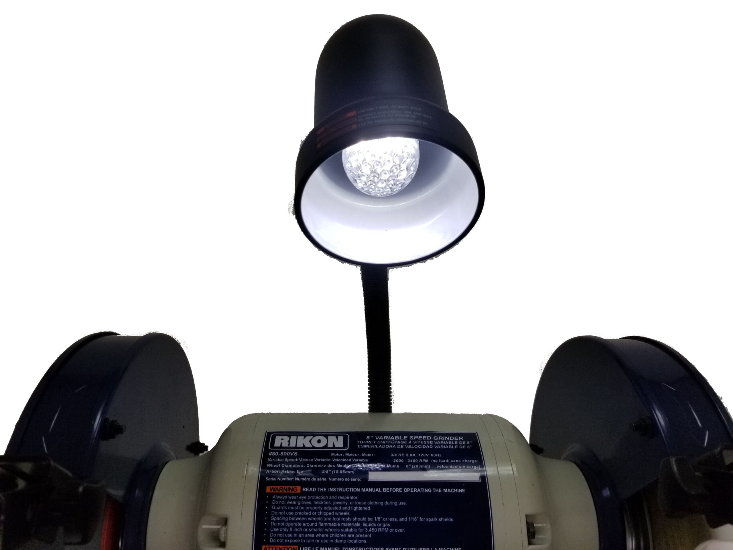 Model 80-800VS: 8" Variable Speed Bench Grinder - Image 6