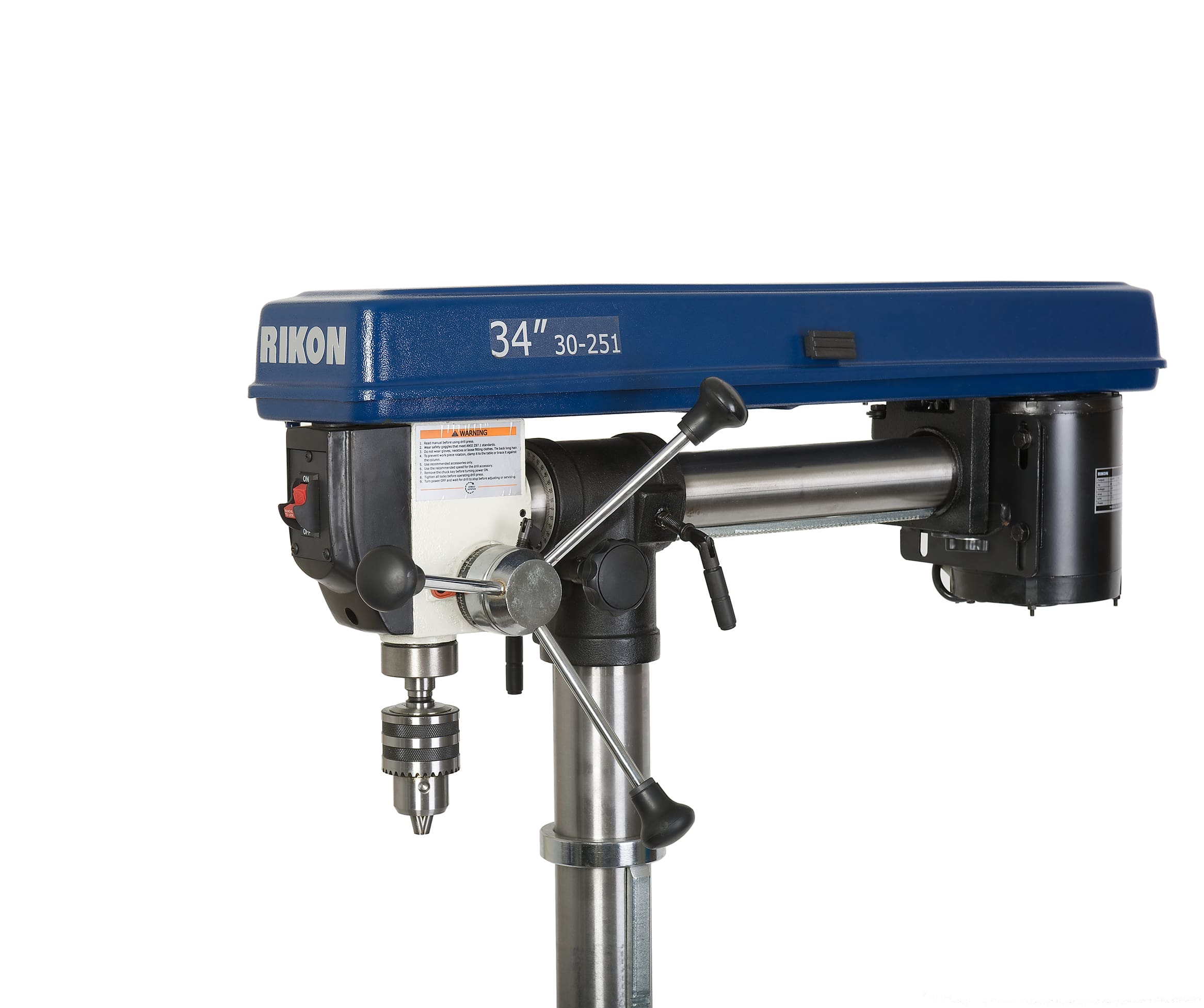 Model 30-251: 34" Radial Floor Drill Press - Image 10