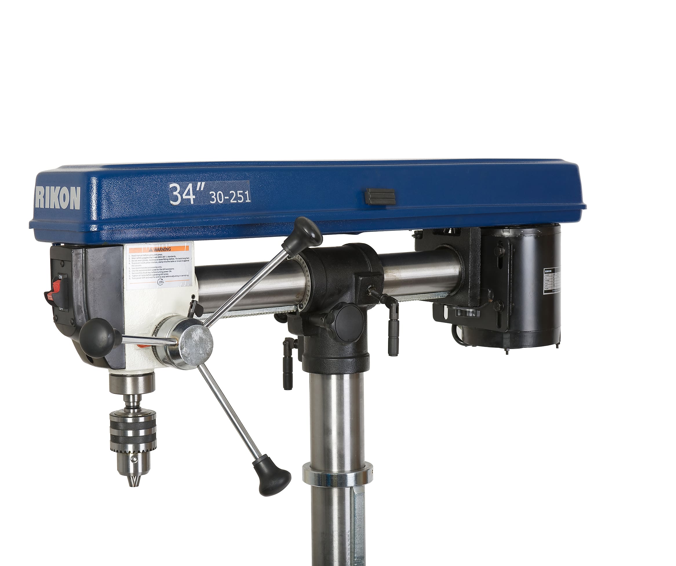 Model 30-251: 34" Radial Floor Drill Press - Image 11