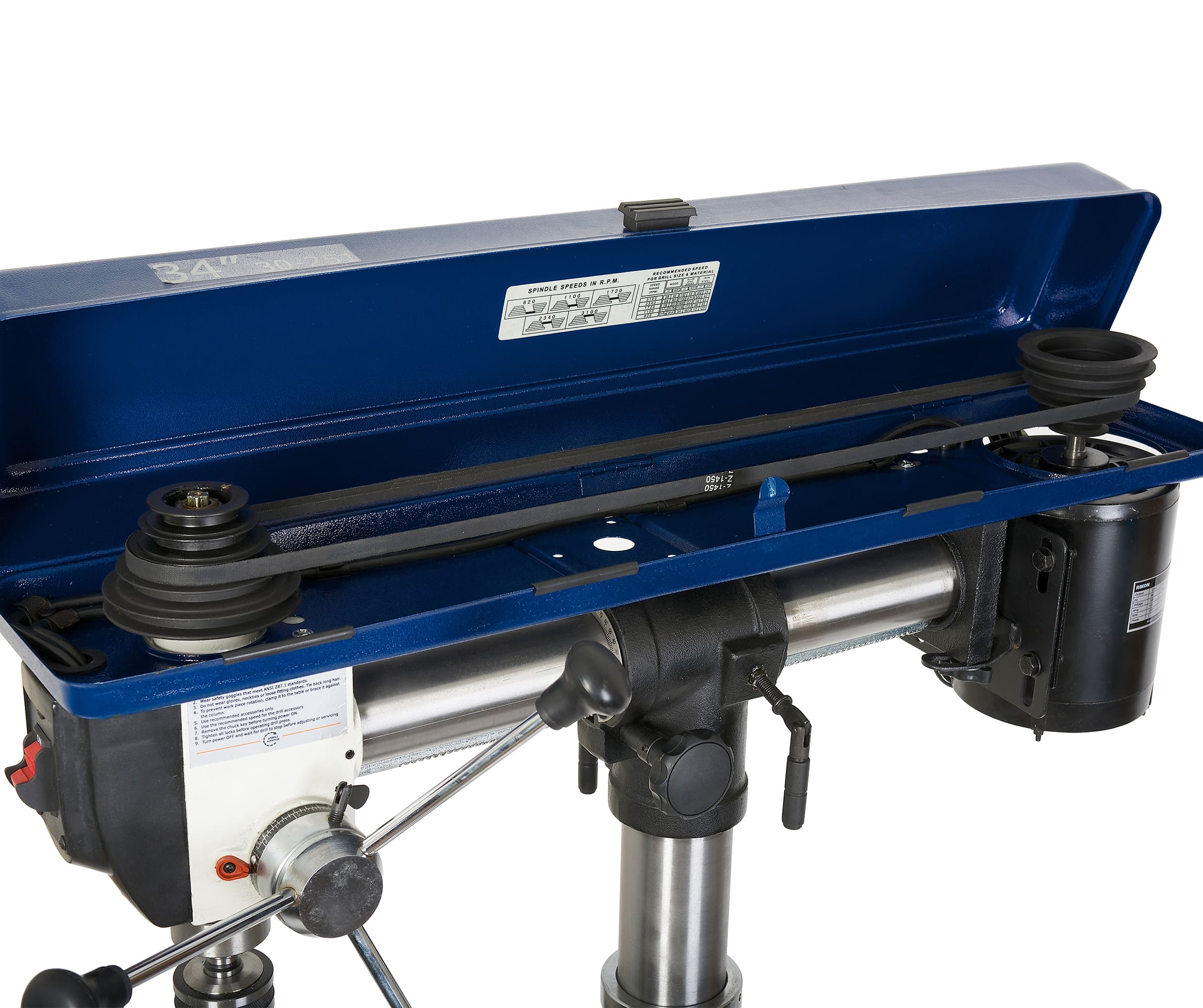 Model 30-251: 34" Radial Floor Drill Press - Image 6