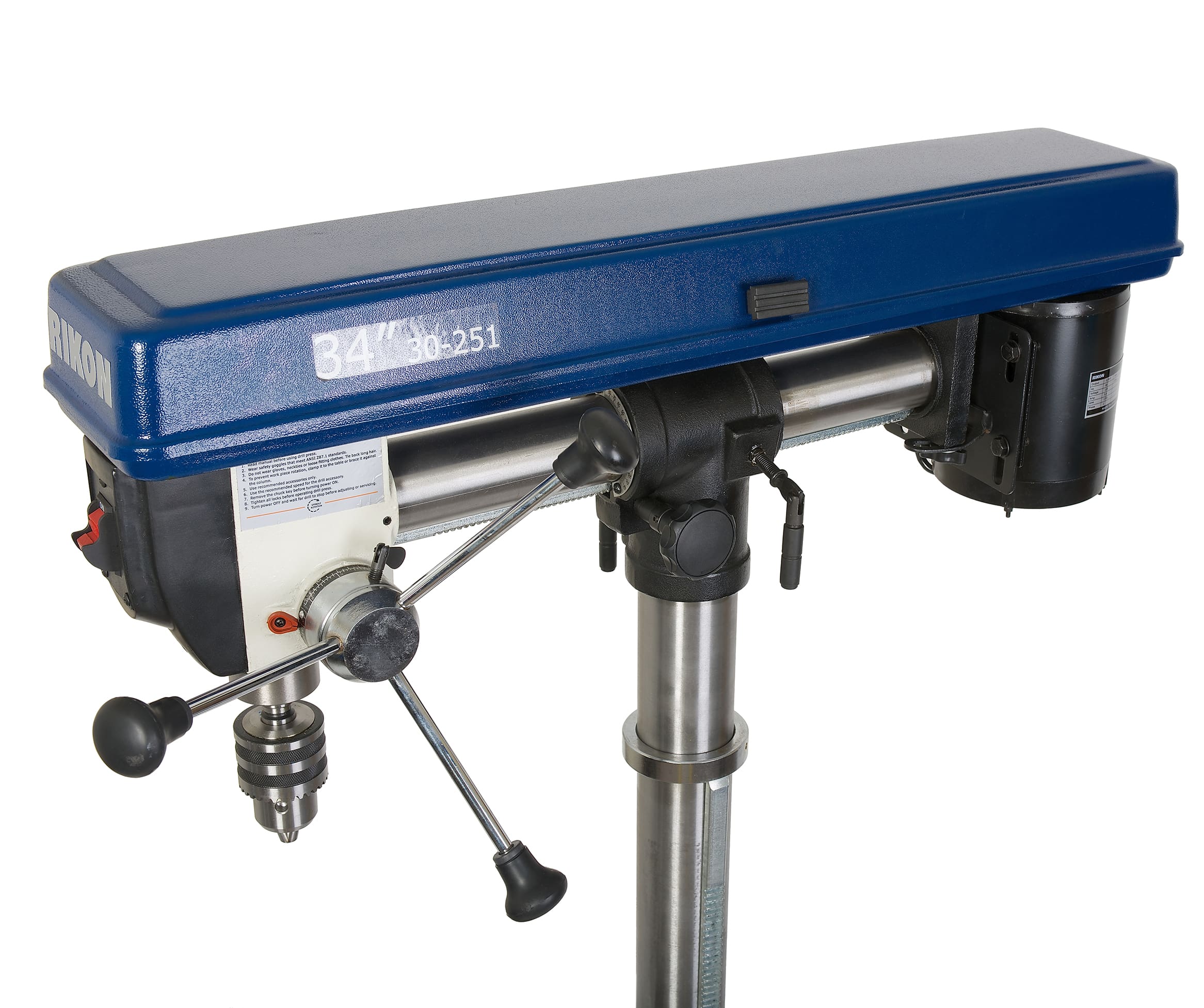 Model 30-251: 34" Radial Floor Drill Press - Image 7