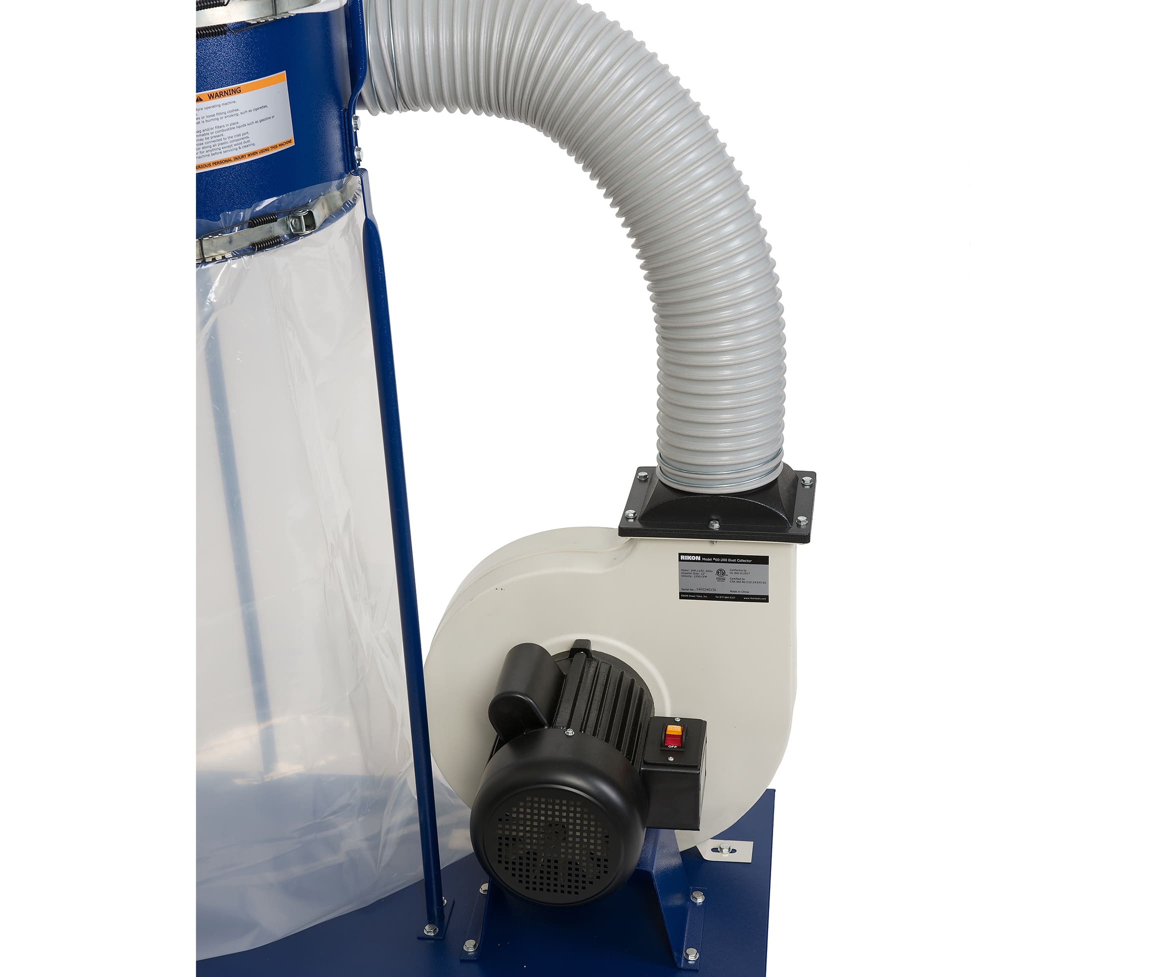 Model 60-200: 2 HP Dust Collector - Image 6