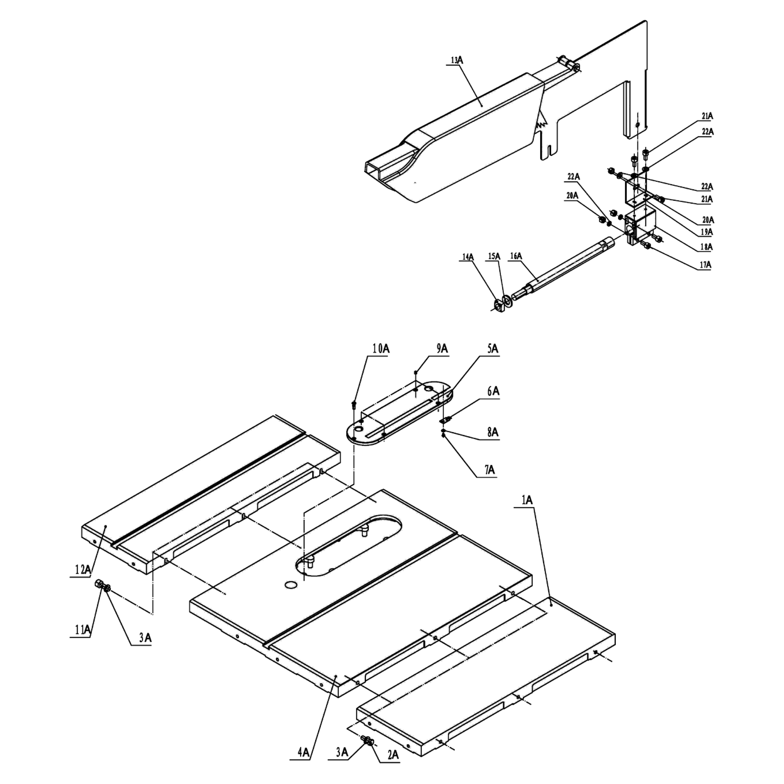 Model 10-110: 10” Cabinet Saw - Image 6