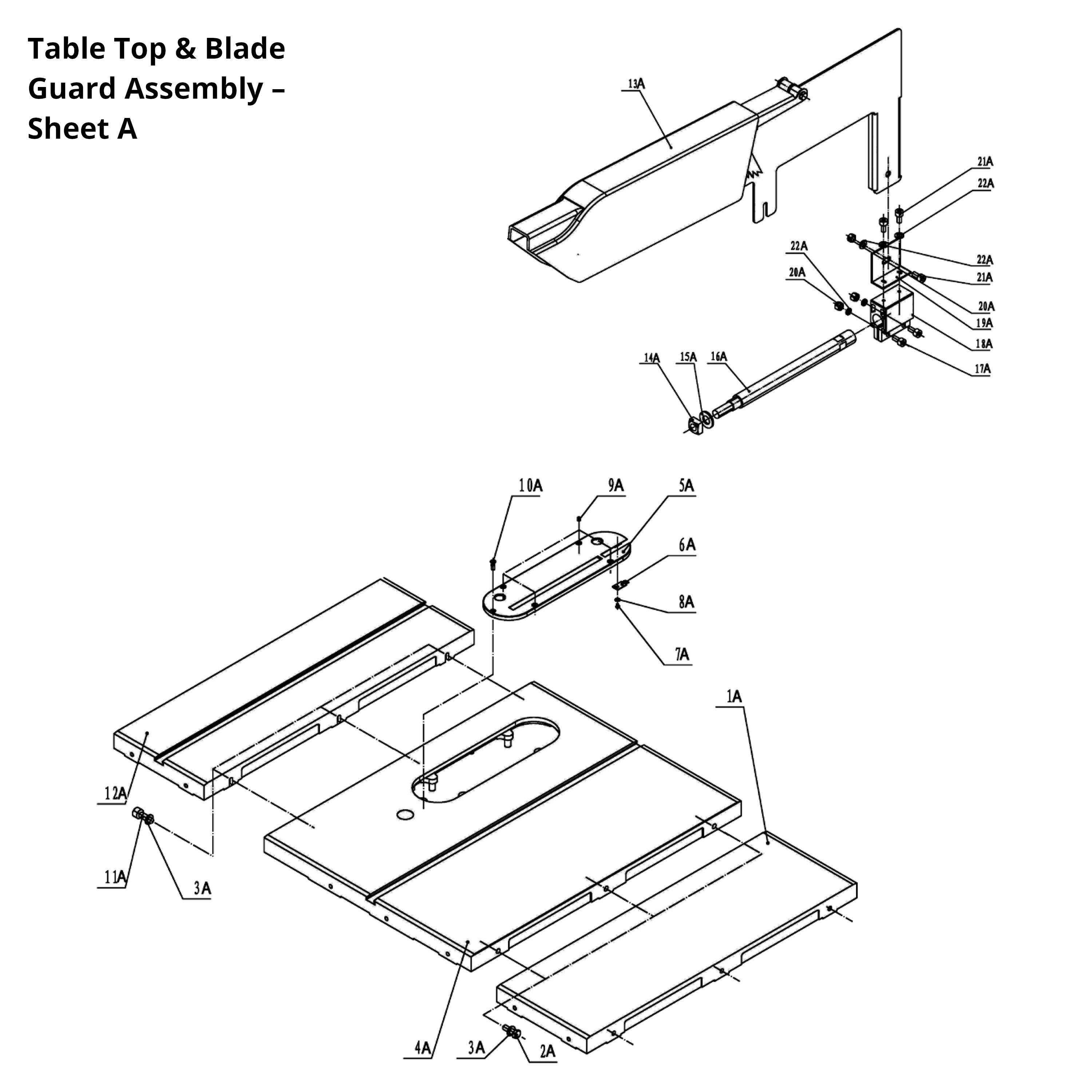 Model 10-110: 10” Cabinet Saw
