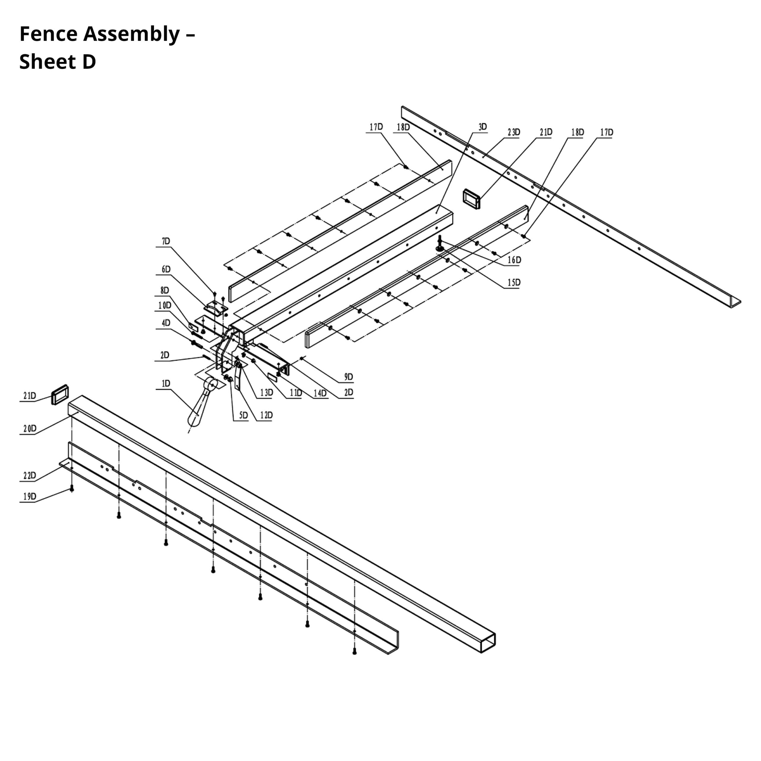 Model 10-110: 10” Cabinet Saw - Image 4