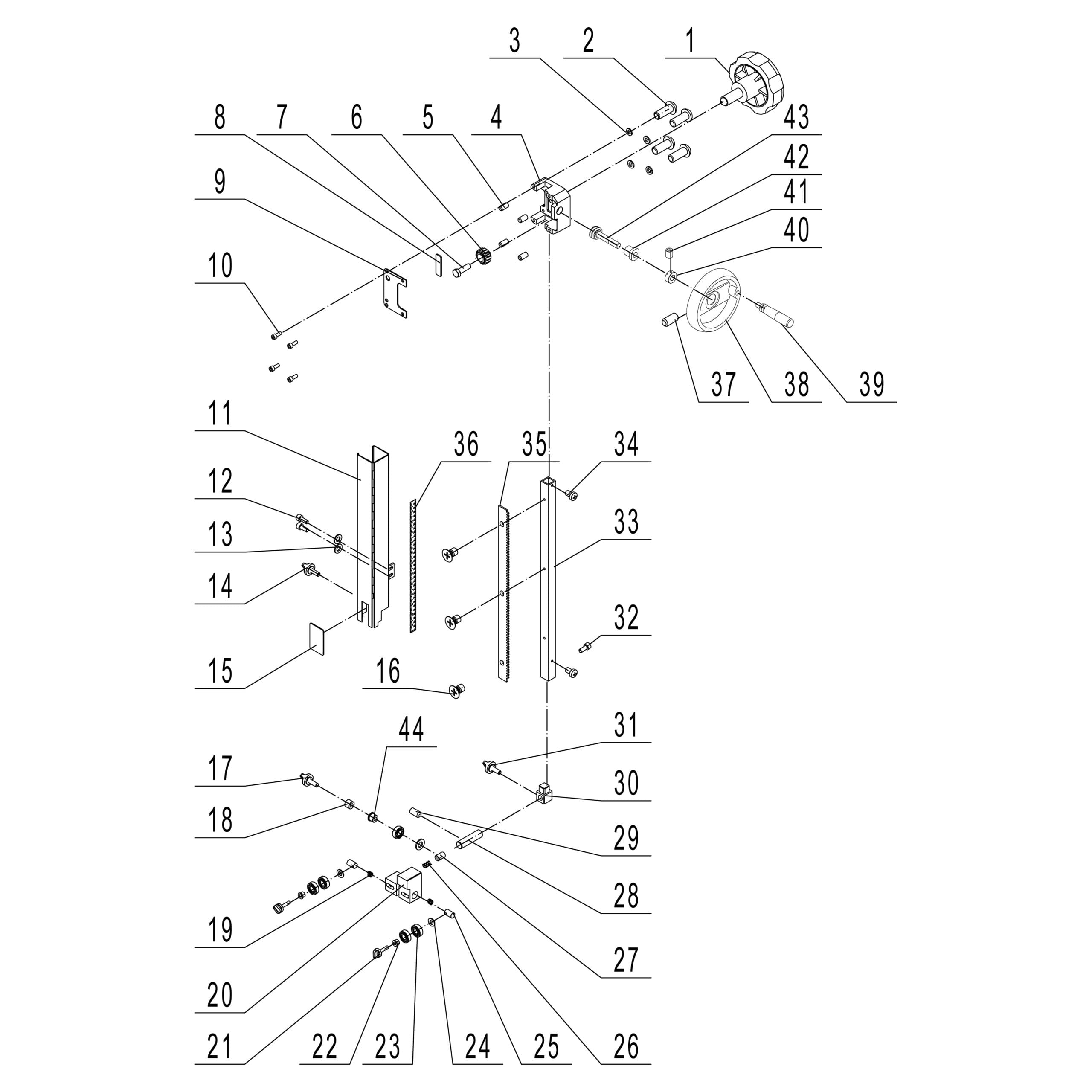 Model 10-342: <br/> 18″ Deluxe Bandsaw - Image 3