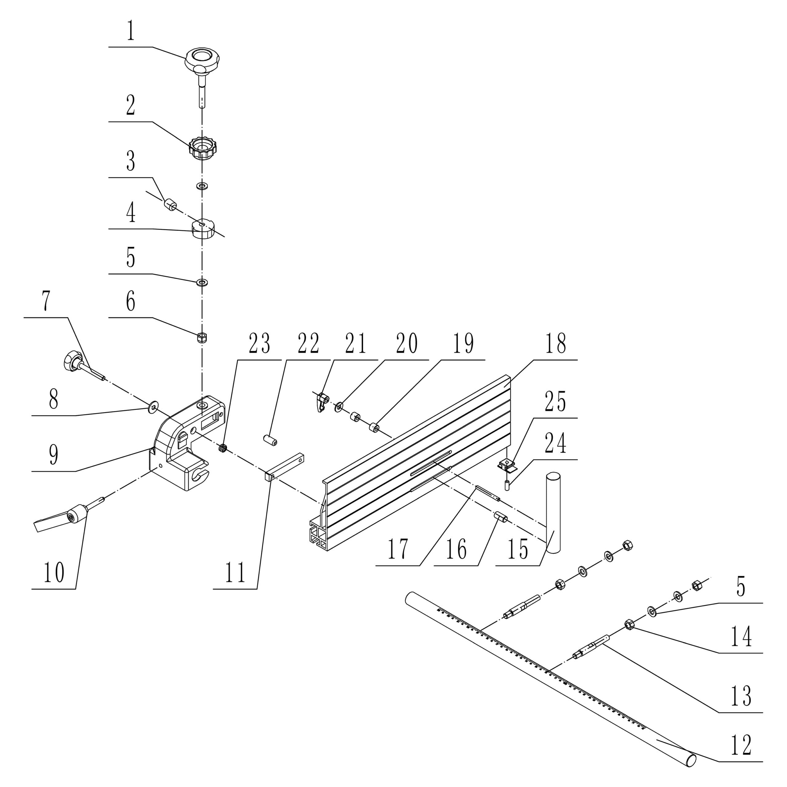 Model 10-342: <br/> 18″ Deluxe Bandsaw - Image 5