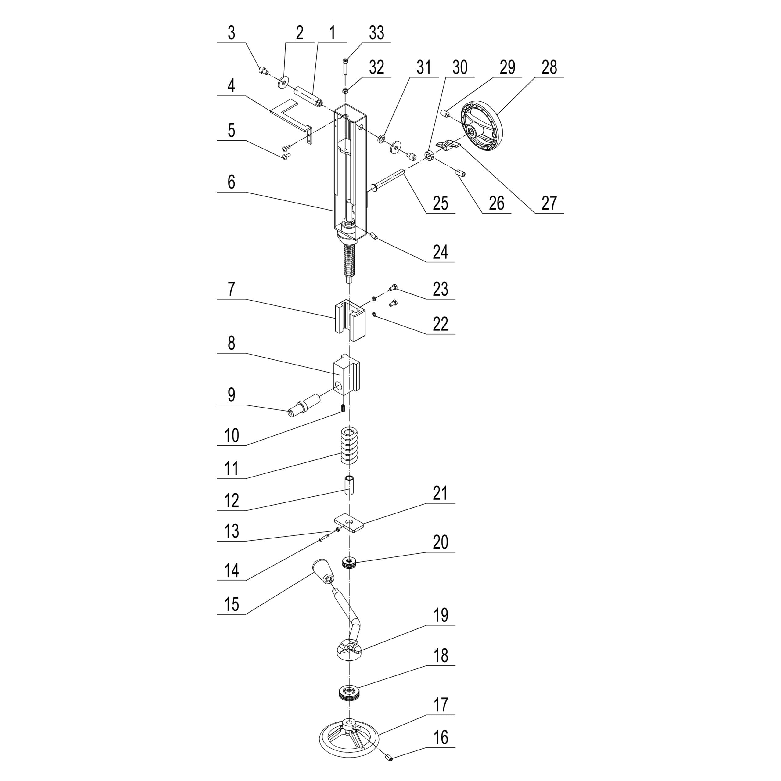 Model 10-353: 14″ Professional Bandsaw Parts - Image 4