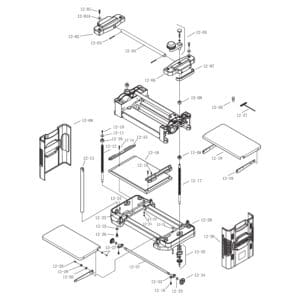 Model 124.33383: <br/> 12-1/2 Thickness Planer