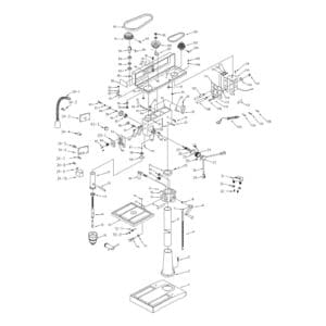 Model 124.34986: <br/> 17" Drill Press