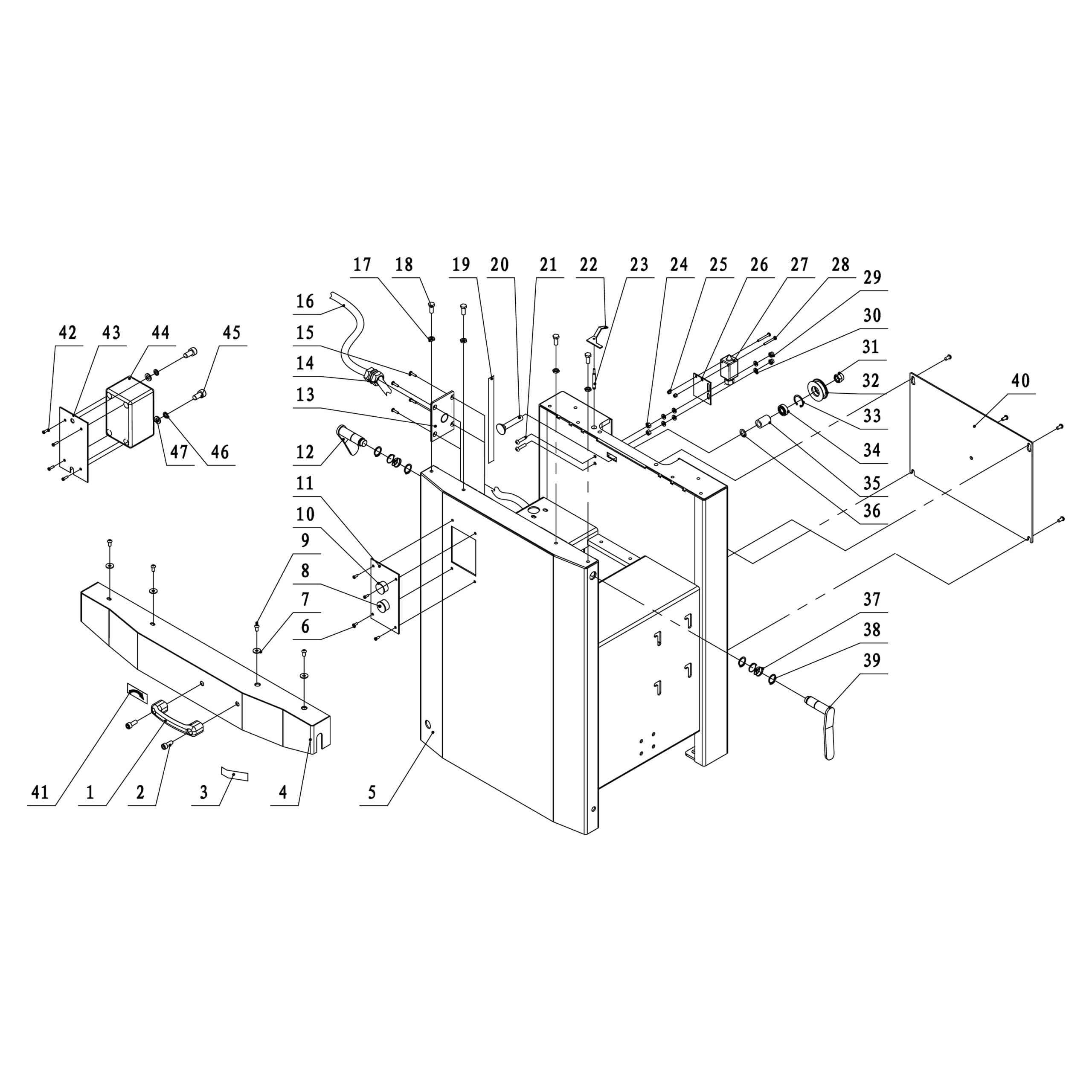 Model 25-210: 12″ Planer/ Jointer
