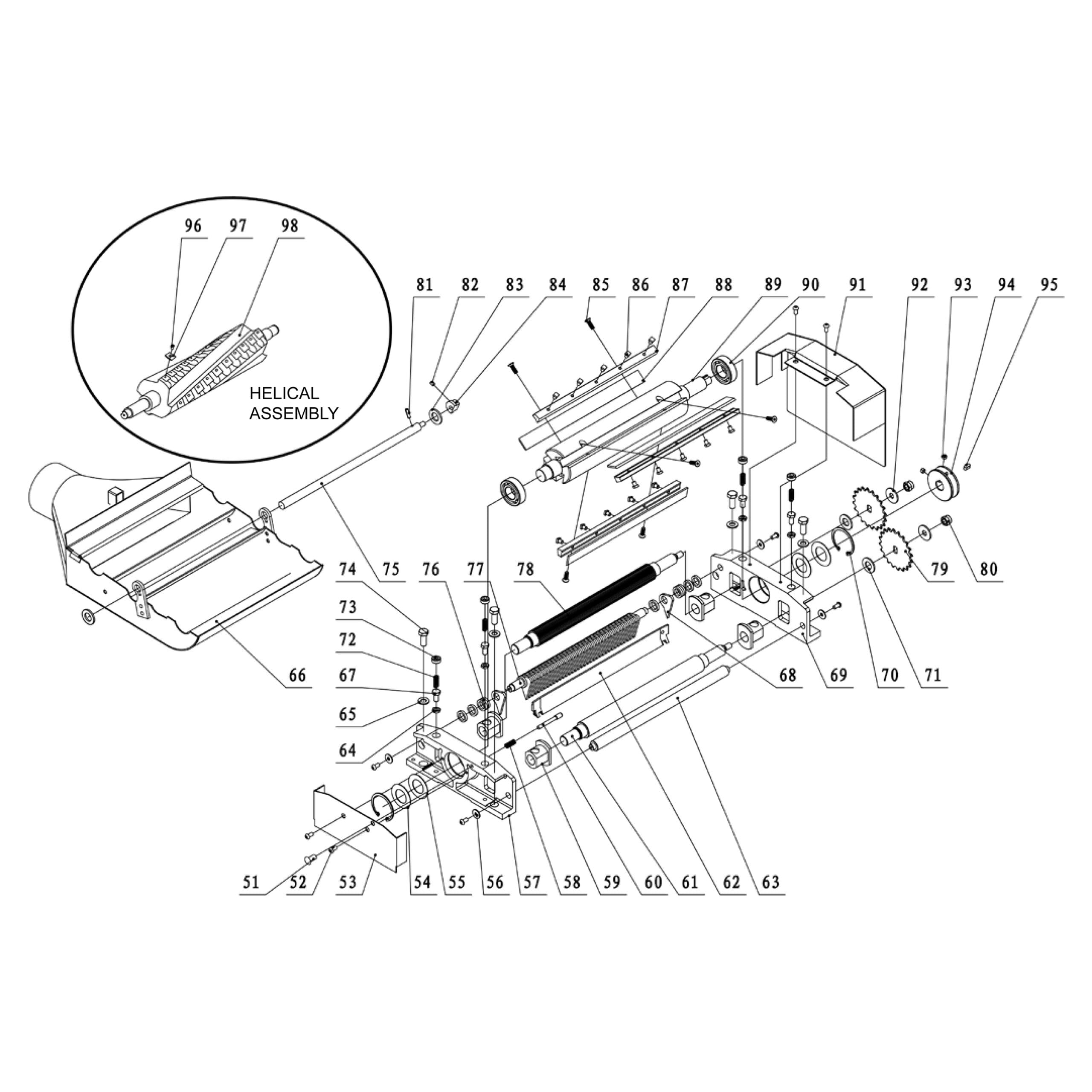 Model 25-210: 12″ Planer/ Jointer - Image 2