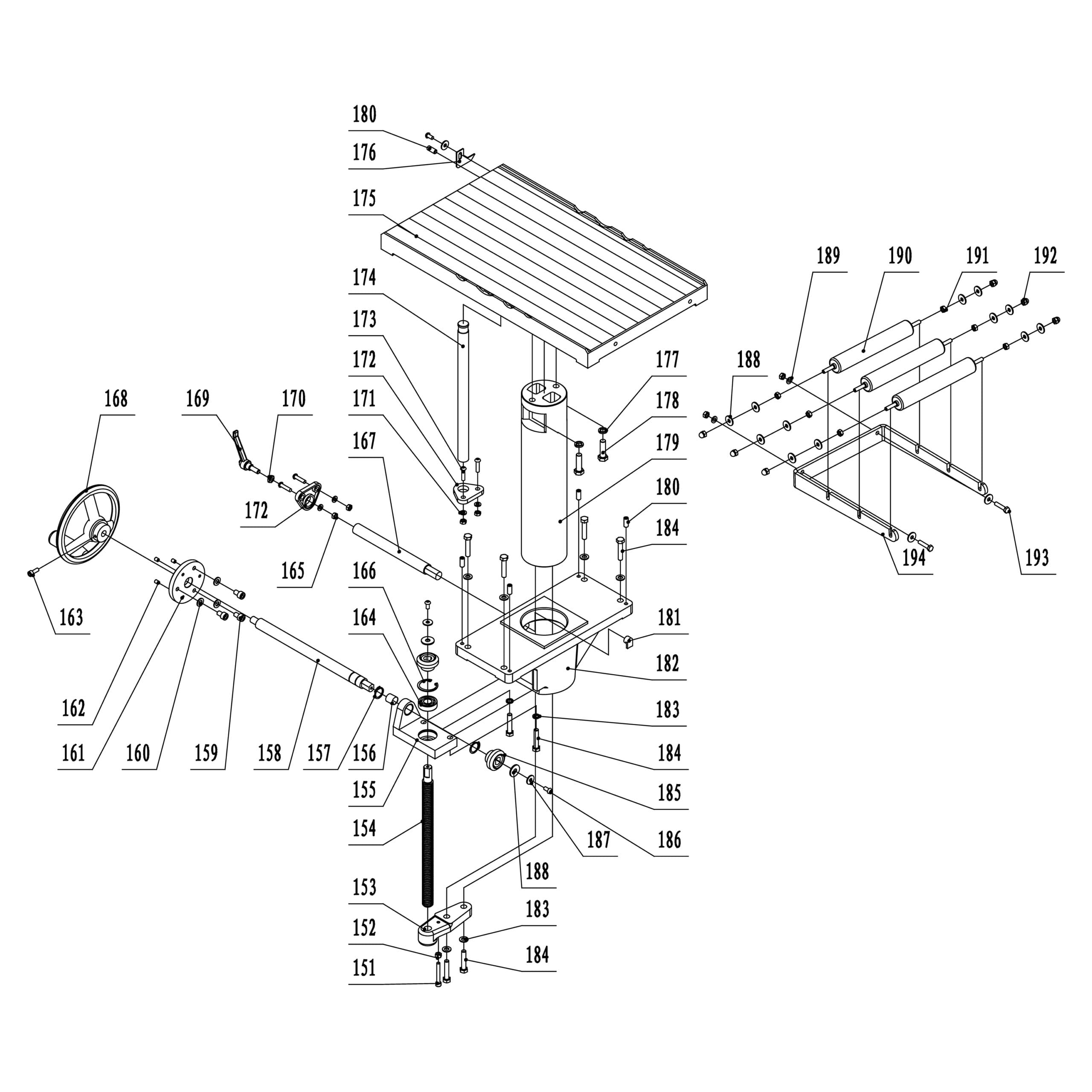 Model 25-210: 12″ Planer/ Jointer - Image 3
