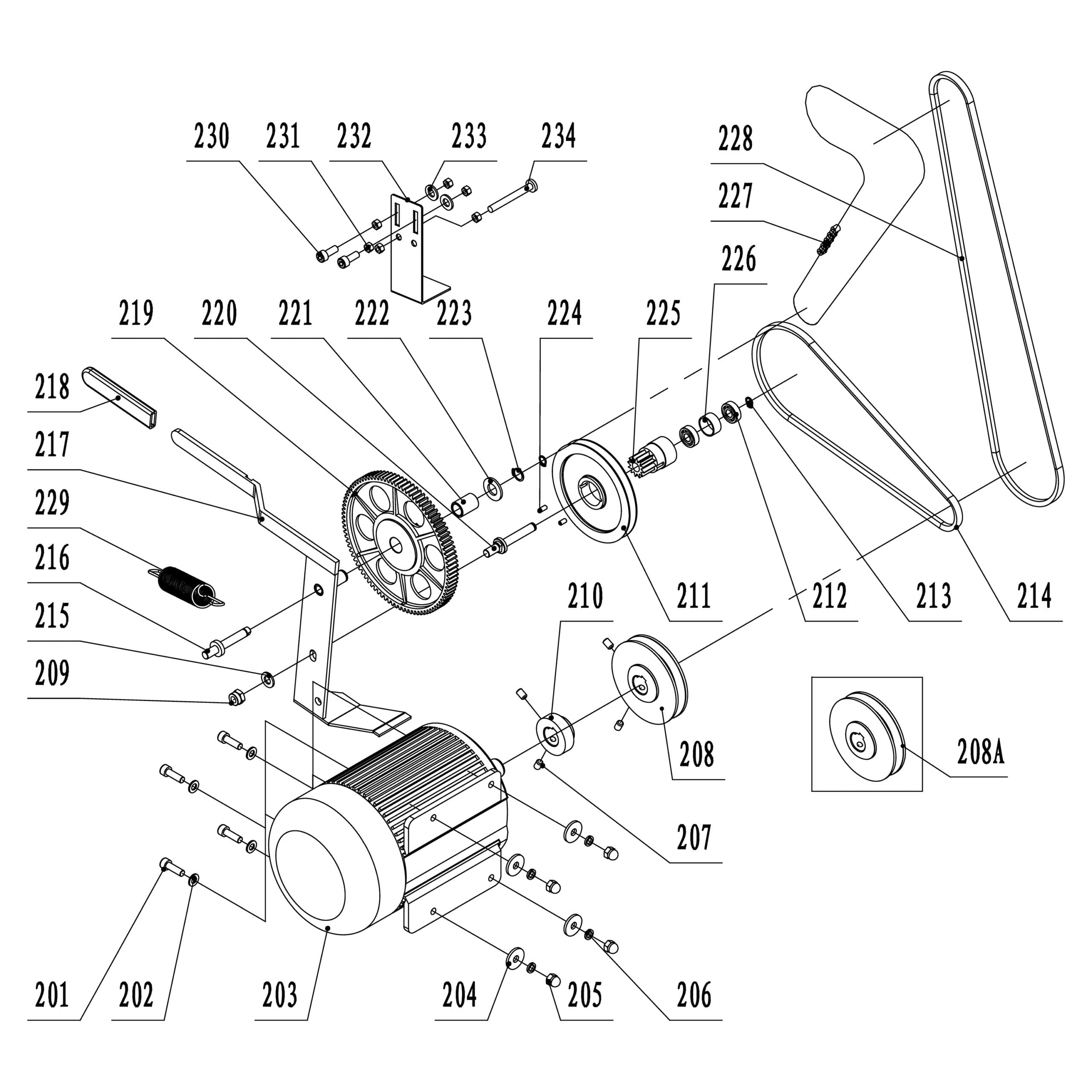 Model 25-210: 12″ Planer/ Jointer - Image 8