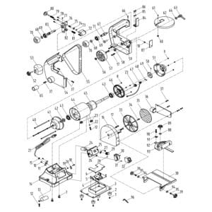 Model 50-161VS: <br/> 1″ x 30″ Belt/ 6″ Disc V.S. Sander