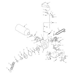 Model 60-105: 1 HP Dust Collector