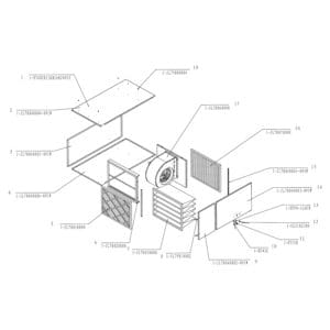 Model 61-1250:  Air Filtration System