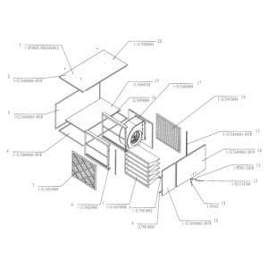Model 61-2400:  Air Filtration System