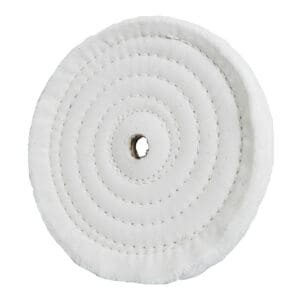 P81-608-3: 8" x 1/2”  Spiral Sewn Replacement Buffing Wheel