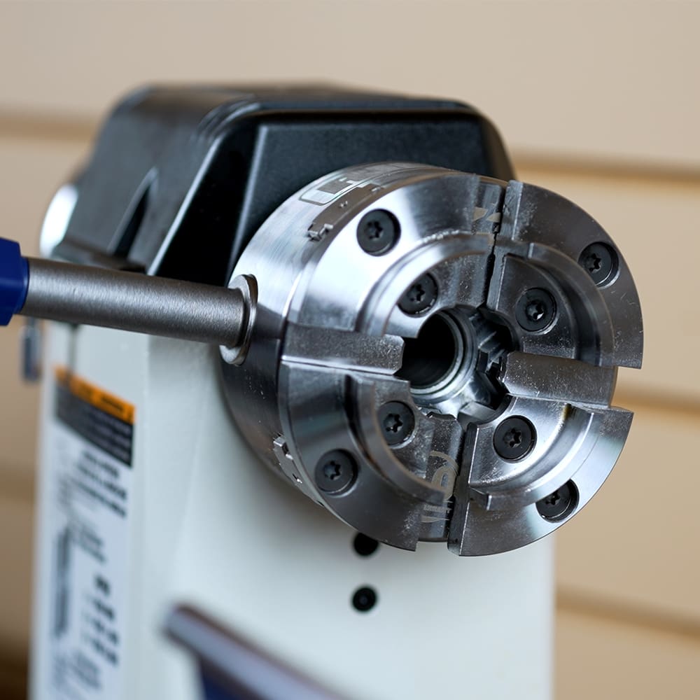 71-103: Z3 Chuck, 50mm Jaw, Woodscrew and Chuck Key-Direct Thread 1" x 8 TPI - Image 2