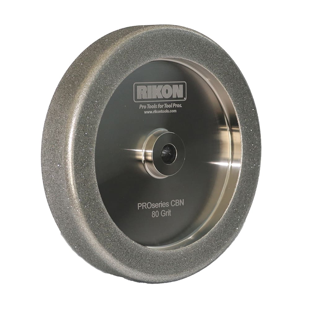 1-1/2" CBN Wheels With Radius Edge 1" Sides
