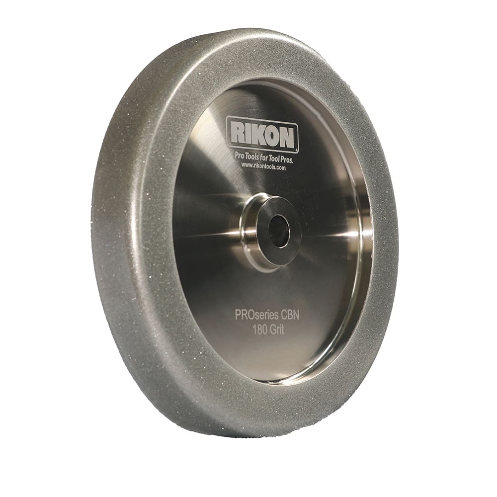 1-1/4" CBN Wheels With 1/4" Radius Edge 1" Sides