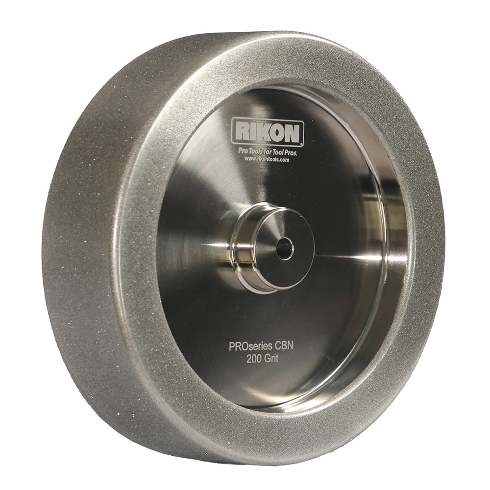 10"x 2" CBN Wheels With Square Edge 1" Sides